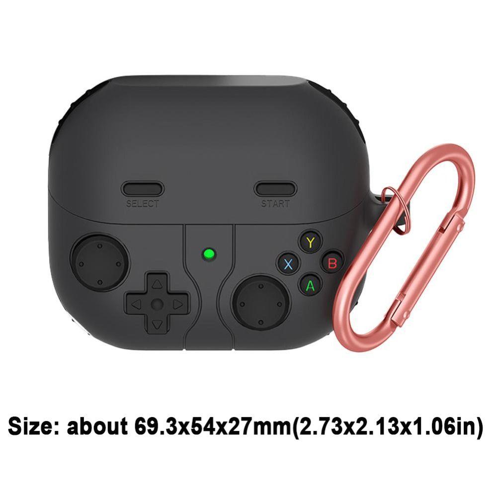 Silicone Case Cover 3D Cartoon Game Console Earphone Accessories Protective Shell Anti-Scratch for Samsung Galaxy Buds3/3 Pro
