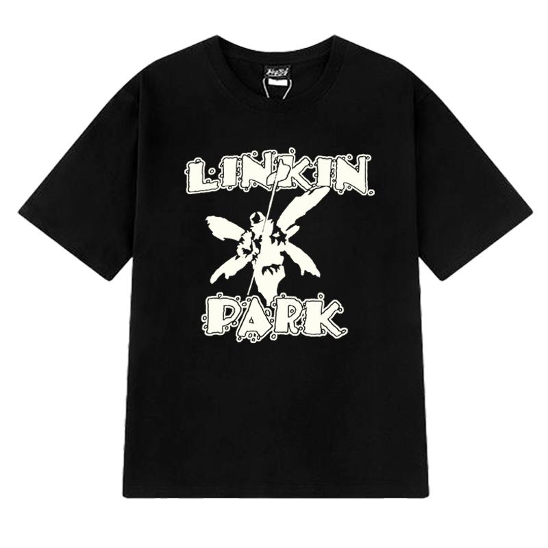 Rocková kapela Linkin Park Hybrid Theory Grafické tričko Pánské Dámské harajuku Hip Hop streetwear Unisex Bavlněná trička s krátkým rukávem