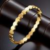 Honeycomb Titanium Steel Bracelet - Versatile European & American Design
