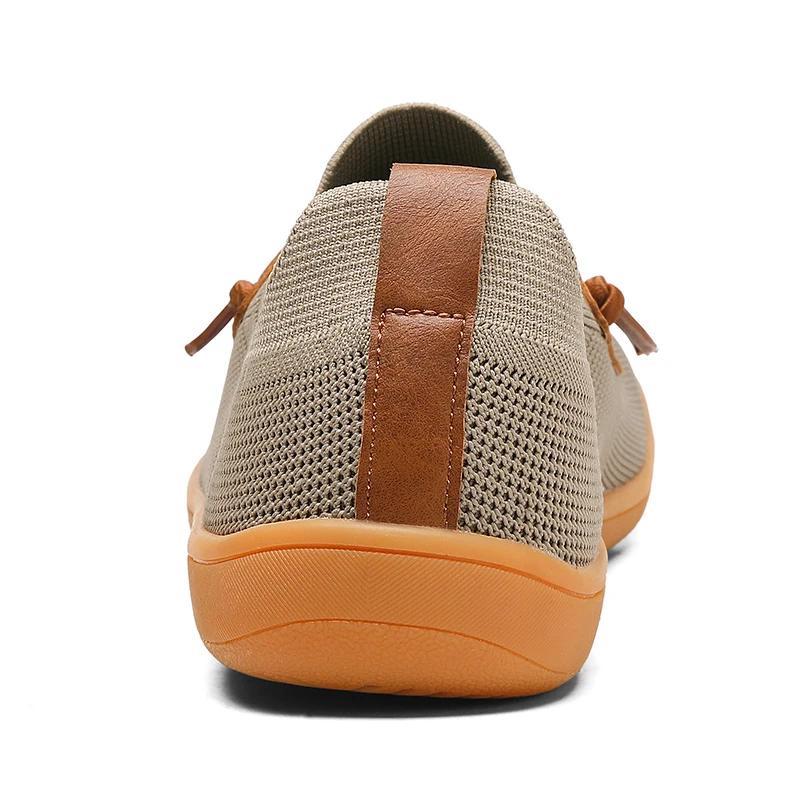 New Men Casual Sneakers Minimalism Zero Drop Sole Walking Shoes Outdoor Breathable Non-slip Flats Loafer Mens Driving Shoes