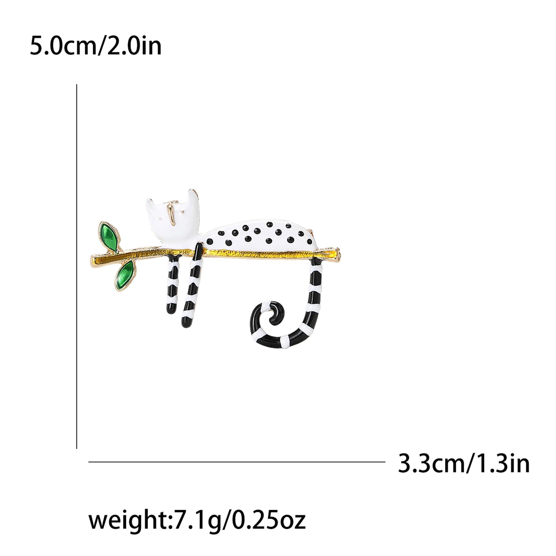 

Милая универсальная брошь в виде кошки из эмали из сплава, модный темпераментный женский костюм, кардиган, корсаж, ювелирные изделия, булавка