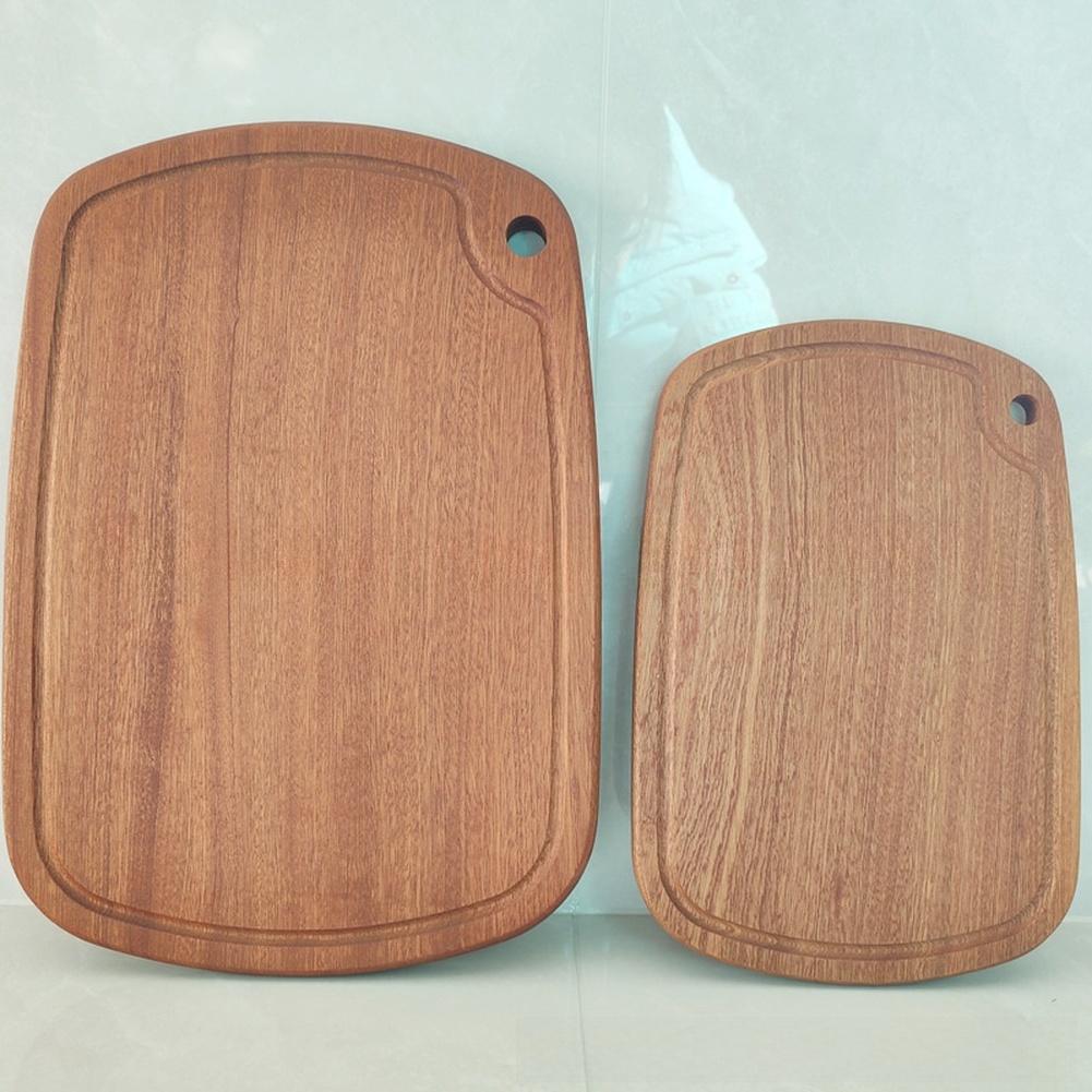 Cutting Board Double Sided Ebony Wood Cutting Board With Handle Modern Kitchen Chopping Boards Kitchen Accessories Food Cuttings