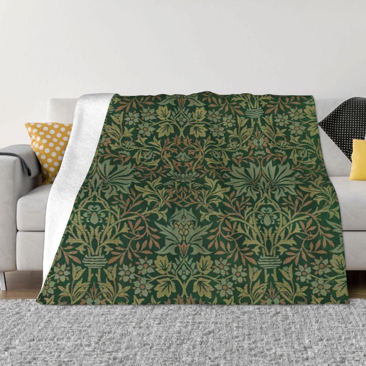 Flower Garden By William Morris 1879 Personalized Gift An Ultra-Soft Micro Fleece Blanket 50x60in