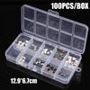 100/250pcs Tactile Push Button Switch 10 Types Remote Control Button Switches Microswitch Car Keypad Momentary Keys Buttons