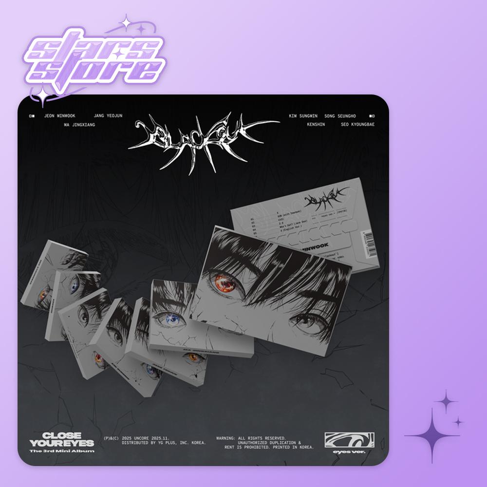 

ПРЕДЗАКАЗ ЗАКРОЙ ГЛАЗА - 3-й Мини-альбом blackout (глаза Вер.) (случайный)