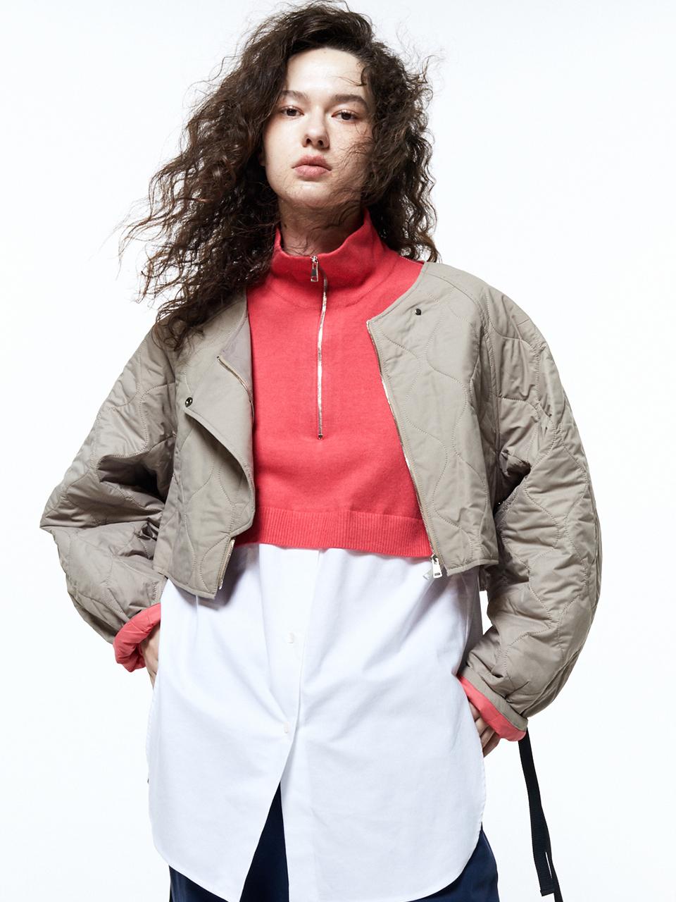 House 072C Knit Shirts Mix Top Pink 00 (S)