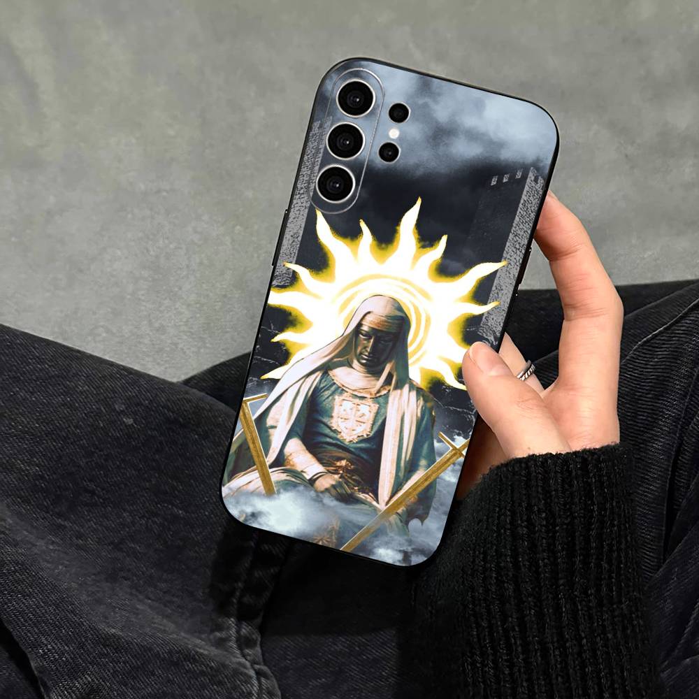 Крутой чехол для телефона с изображением Балдуина IV Иерусалимского для Samsung S25, S24, S21, S22, S23, S30, Ultra, S20, Plus, Fe, Note, 10, 9, 5G Черный Samsung S21plus