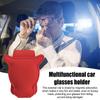 Sunglass Holder For Car Exquisite Sunglass Clip For Car Visor Eco-Friendly Multifunctional Car Visor Sunglasses Holder For Small