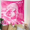 Adela Ain't in LA Tapestry Wall Hanging, Music Tour Poster Art, Trendy Wall Decor for Bedroom Living Room Dorm