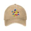 Funny Falling Toy Bricks Casual Baseball Cap For Unisex Unisex Summer  Outdoor Sports Hip Hop Hats Y2k Cool Adjustable Snapback Cap