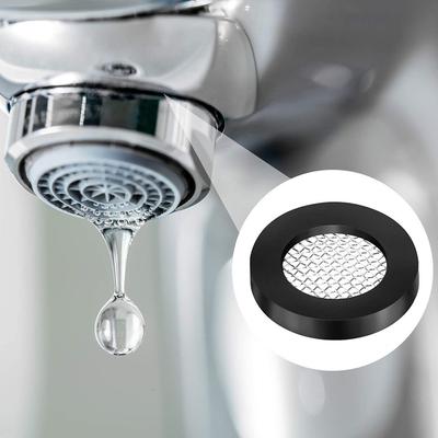 Rubber Washer Hose Gasket 20pcs 40 Mesh Accessories Black