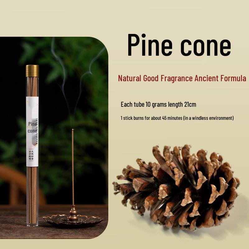 

Новая упаковка благовоний в виде сосновых шишек - Стойкий древесный аромат для ароматерапии в помещении