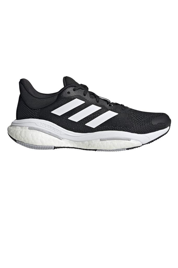 Adidas Solar Glide 5 LSW25 Běžecké Core Six Velikost cm Dámské boty, Černá/Obuvnická bílá/Šedá (GX5511), 23.5