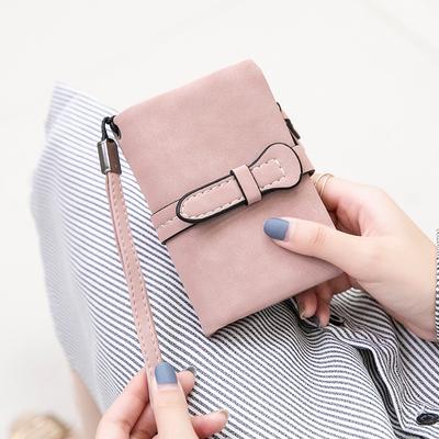 Wallet Female Short Cute Change Bag Female Folding Small Wallet Female