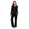 2025 Women's Modal Long Sleeve Pajama Set - Spring, Autumn, Winter Collection