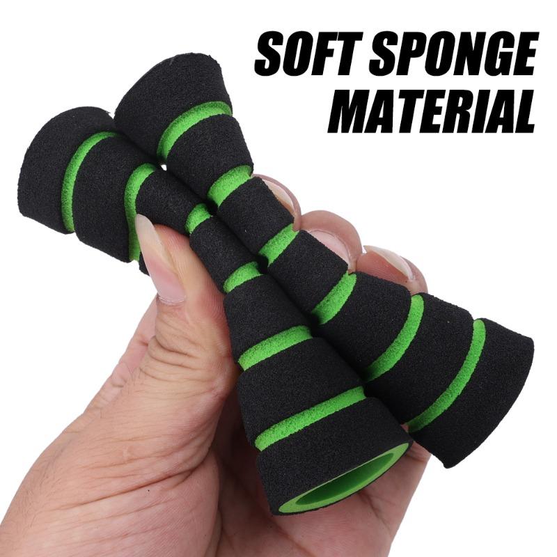 4PCS/SET Bicycle and Motorcycle Handlebar Foam Sponge Grip Cover Universal Anti-slip Soft Handlebar Modification Accessories