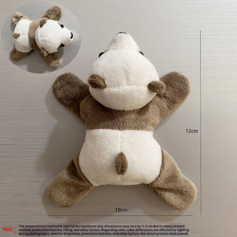 1 Stück Süßer Plüsch-Panda-Magnet für den Kühlschrank Festivalgeschenke für Tourismus Koffer Souveniranhänger