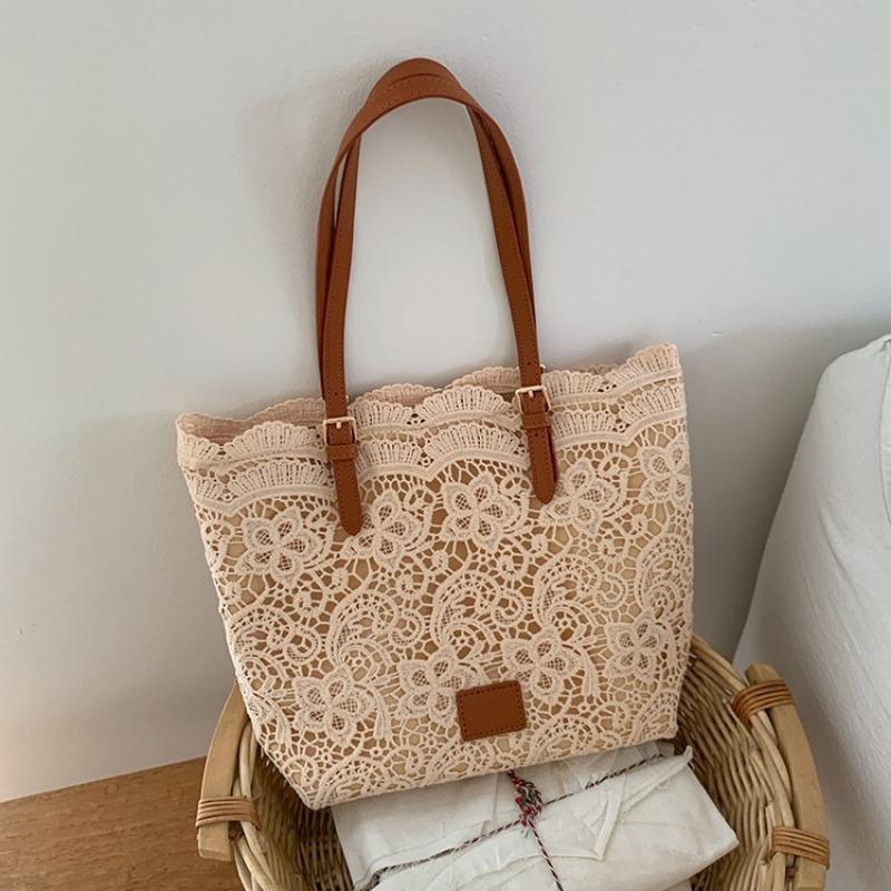 Tote Bag A Large-capacity French Gentle Hand-held Shoulder Bag for Casual Commuting