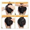Nightclub Roller Comb Set of 2, Pearl Hair Comb, U-Shaped Hair Accessory, Hair Clip, Fashion, Formal Occasions, Parties, Everyday Wear, Secure Hold,