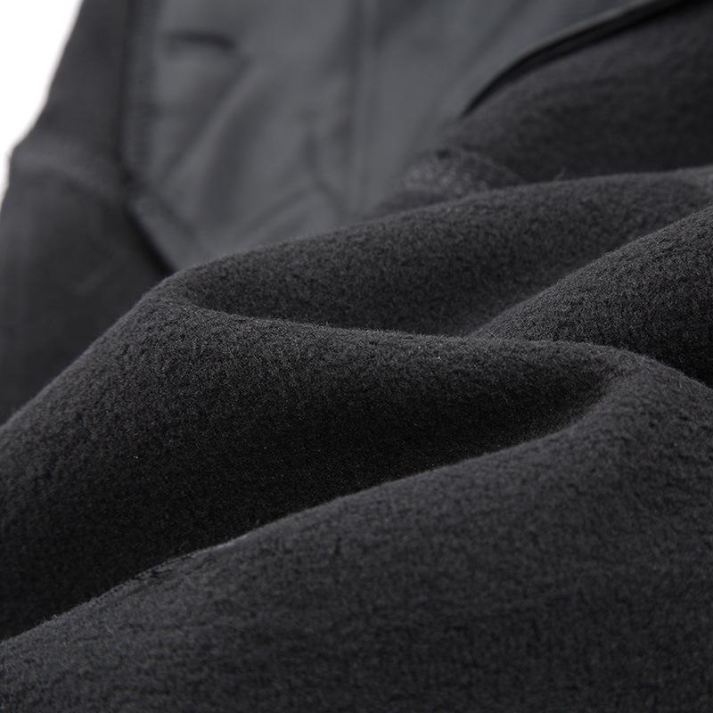 Men's Windproof Softshell Fleece Pants: Warm, Breathable, Wear-Resistant for Hiking In Autumn and Winter.