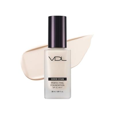 VDL Cover Stain Perfecting Foundation A00 Ochre Liquid High Size 13 and SPF35 (Light 00) Foundation, Coverage, Long-Lasting, Vegan, 30ml, Up, PA++