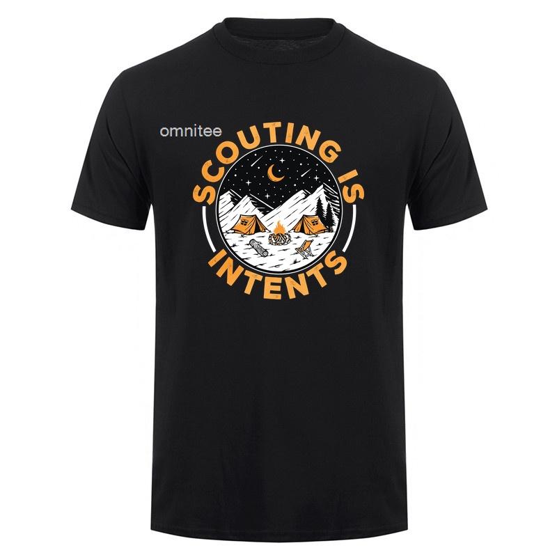 Scout Life TShirt Outdoor Adventure Camping Hiking Graphic Tee Vintage Boy Scout Lover Casual T Shirt Gift HJ160