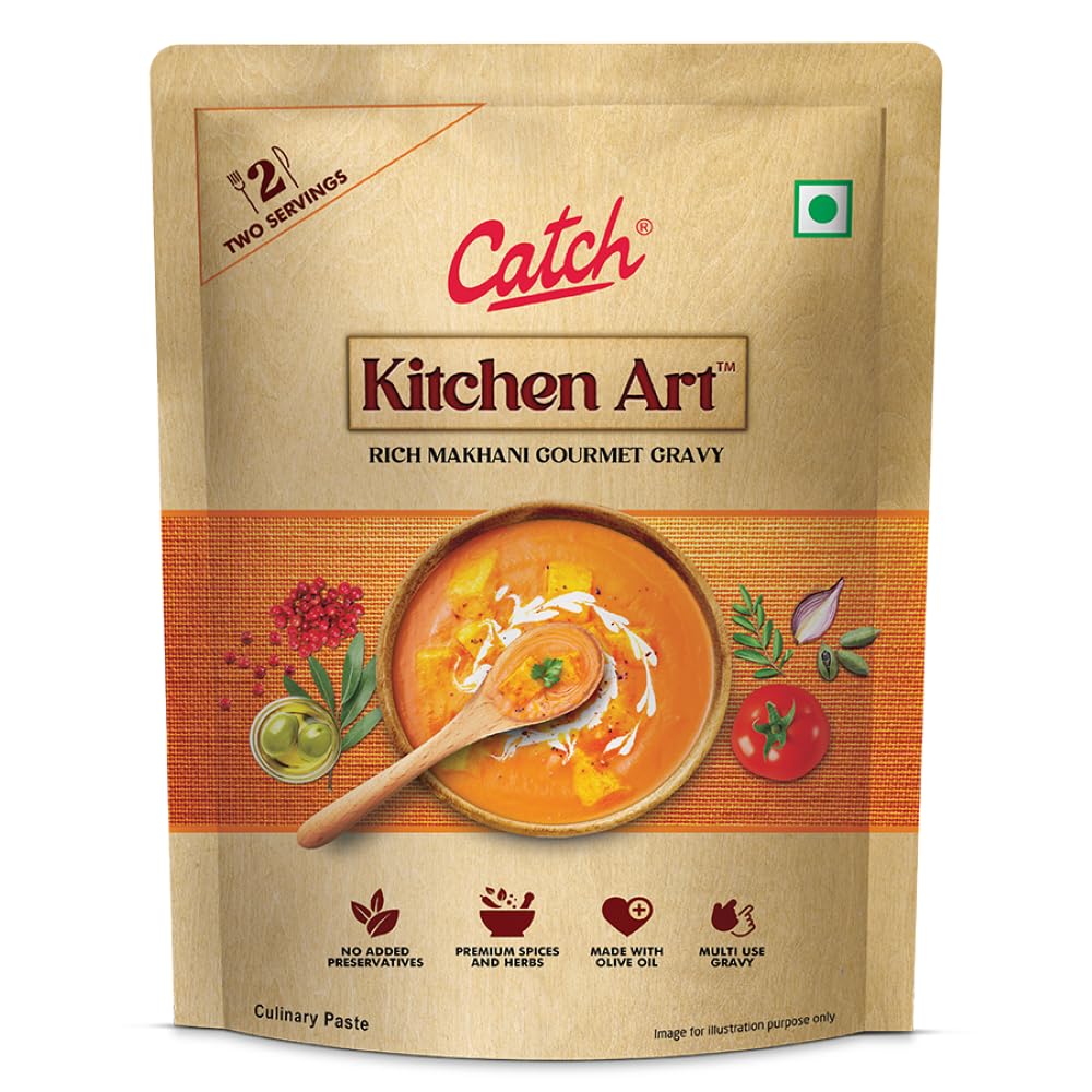 

Catch All Purpose Makhani Gravy Ready To Cook Masala Mix 100g | Rich Tomato Cashew Base For Paneer And Butter Chicken Recipes