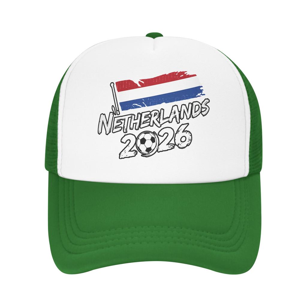 Niederlande Fußball Niederländische Flagge Lässige Sonnenhüte Für Unisex Unisex Frühling Tennis Skate Baseballkappe yk Cool Großhandel Truckerhut