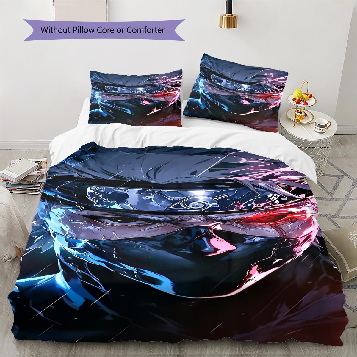 

Дитячий Плед-Ковдра Комплект Постільної Білизни Зворотний Бік Наволочка Домашній Декор Подарунок на День Народження (1 * підковдра + 2 * наволочка, без наповнювача) 135x200cm