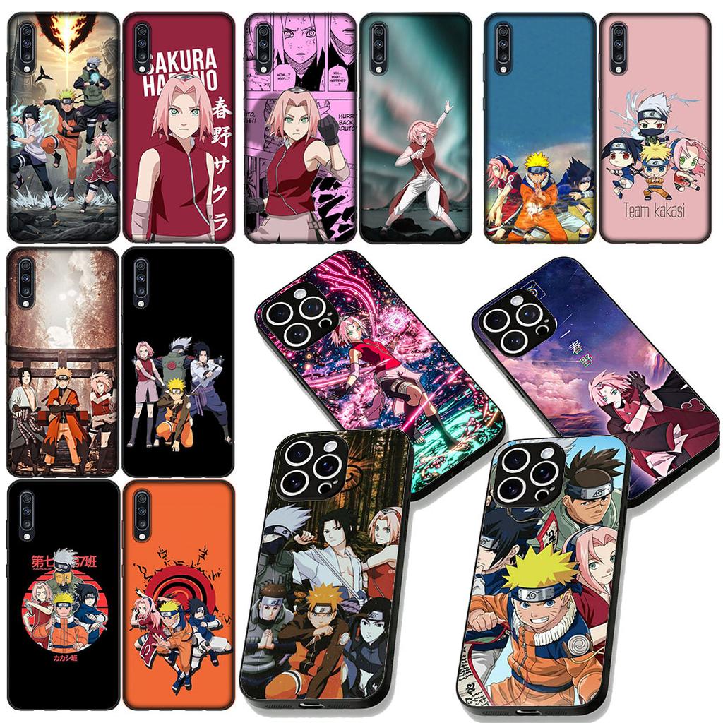 Haruno Sakura Narutos Uchiha Sasuke Phone Case for Apple iPhone 16 17 Air 14 15 Pro Max Plus 16+ 16E 14+ ProMax Cover Casing