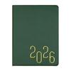 12 Months 2026 Schedule Planner Notepad Pu Leather To-do List Notebook Diary Writing Pads  Business