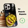 Cute S-Shrek  Phone Case For iPhone17,16,15,14,13,12,11 Plus,Pro Magnetic with Magsafe Wireless Charging