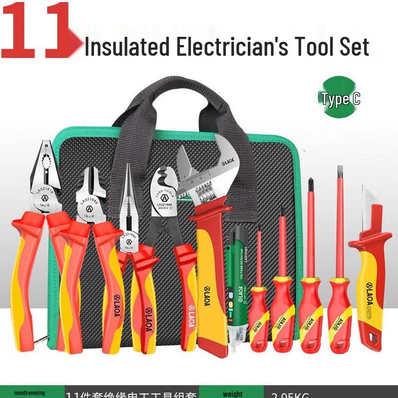 LAOA Professional Electrician Tool Kit
