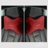 Suede Car Seat Neck Pillow Headrest Head Rest Relax Protection For Porsche Cayenne Cayman Panamera Macan Taycan Boxster stickers FU3