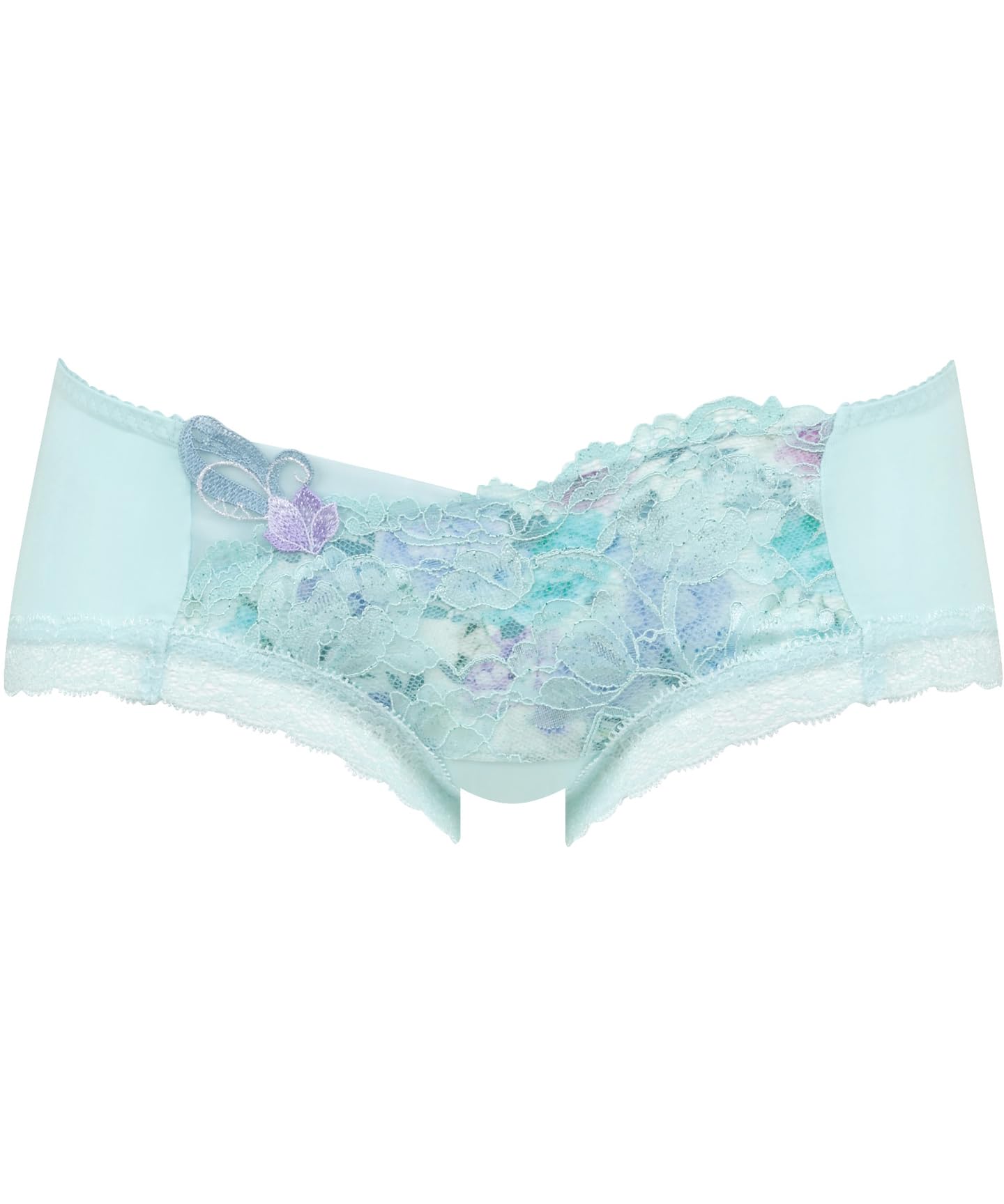 

Wacoal Rouge Pair with BCA445 and BCA745 Opaque PCA545 TU L Boy-Length Panties, Panties, Low-Profile, (Front),