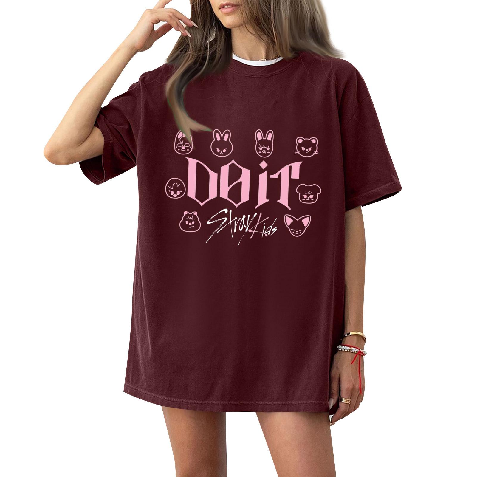 

Женские футболки с коротким рукавом, однотонные пуловеры, летние весенние топы, блузки XXL винный