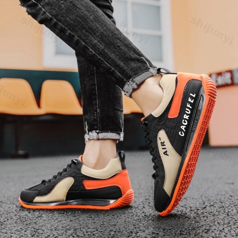 Men Sneakers Fashion Thick Sole Men Casual Shoes 2025 New Luxury Breathable Outdoor Male Running Shoes Lace-Up Mens Tennis Shoes