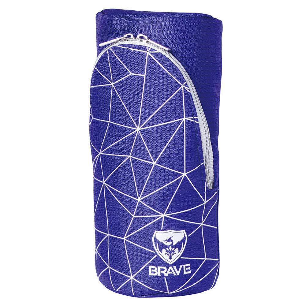 Sonic Brave Standing Pencil Case, Polygon, Silver, FD-1590-SV