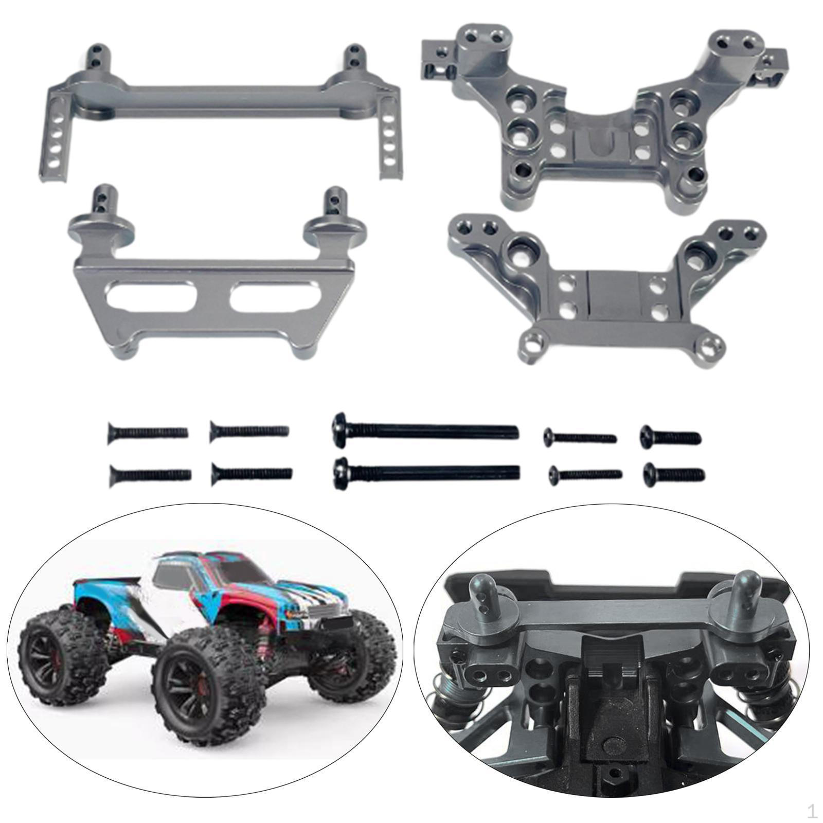 

Передні/задні опори кузова та амортизаційні опори з алюмінієвого сплаву Деталі для модифікації автомобіля на радіоуправлінні, які легко встановити Titanium