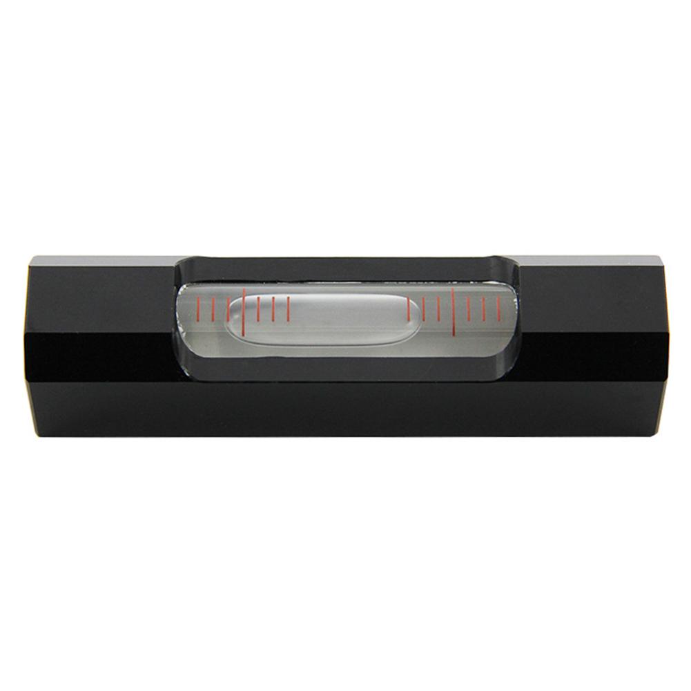 Portable 85mm Strip Level Meter 0.02mm/m Accuracy Bubble Vial High Level For Home Improvement Woodworking Tool