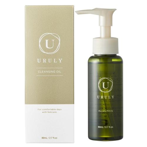 URULY Cleansing Oil, 80mL, Delicate Zone Soap, Femcare Wash, Made In Japan, Hypoallergenic, Moisturizing, Plant-Derived Essential Oils, Intimate Care
