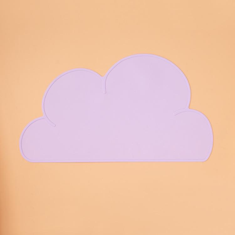 

Силиконовый коврик для питомца в форме облака: Водонепроницаемый, Нескользящий, Герметичный для корма для кошек и собак