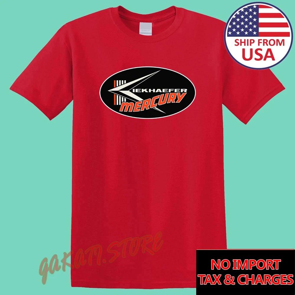 Mercury Outboard Iekhaefer Racing Boat Men s Red Size S-5XL 3XL