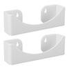 Wall Hat Rack Baseball Caps Mount Storage Organizer 20 Hat Capacity for Closet Office White