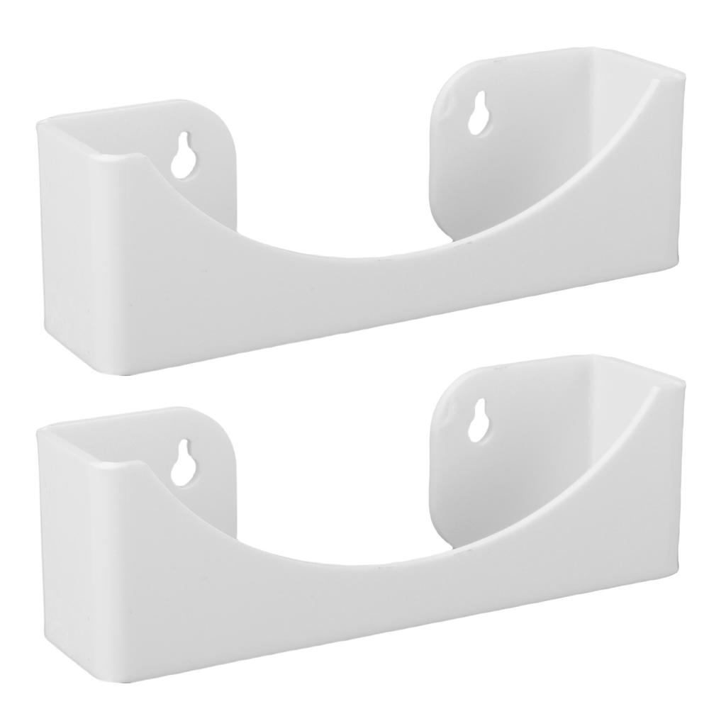 Wall Hat Rack Baseball Caps Mount Storage Organizer 20 Hat Capacity for Closet Office White