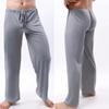 Herren Yoga Hose Niedrige Taille Kordelzug Gerade Locker Dünn Sport Bequem Elastische Taille Große Größen Herren Sporthose Herren Stoff