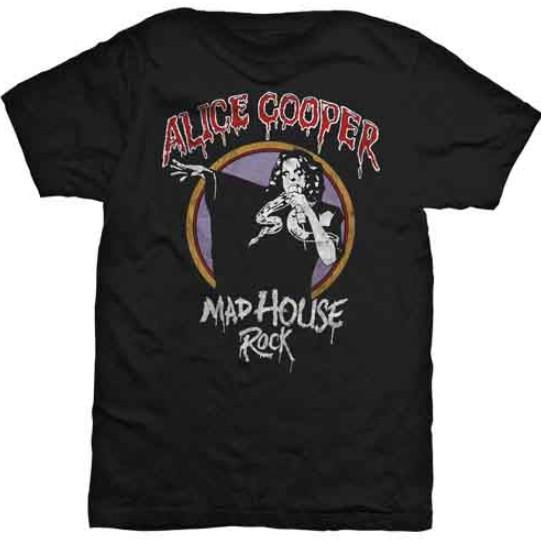 Alice Cooper Mad House Rock  T-Shirt Unisex T-Shirt M