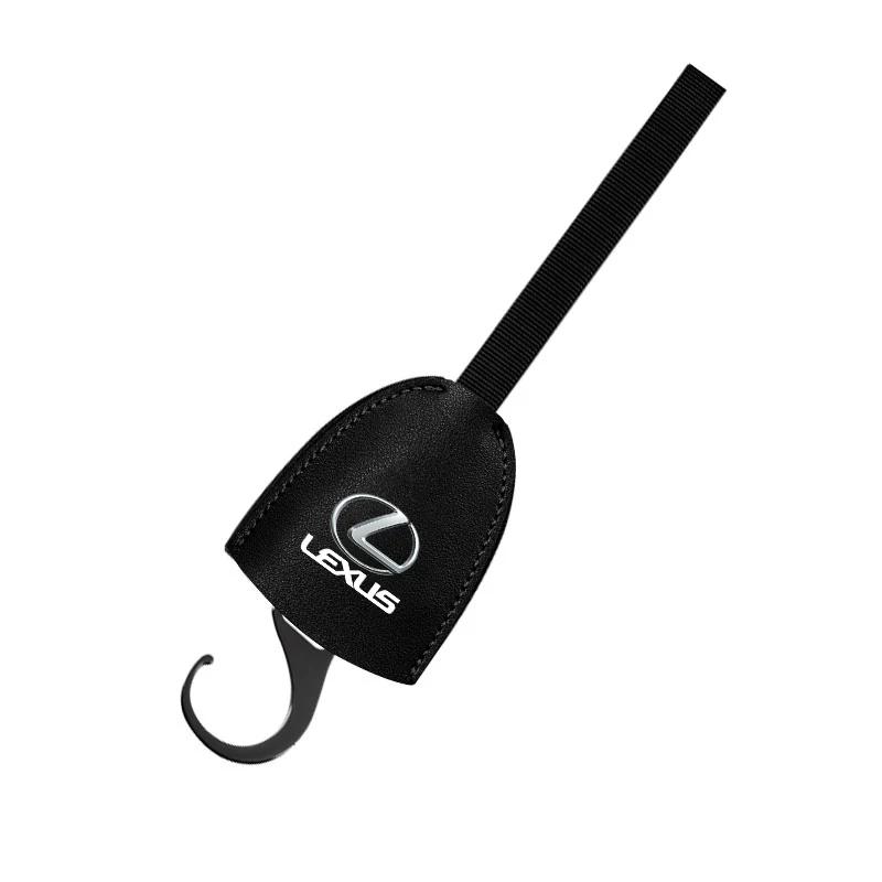 2pcs Leather Car Seat Back Hooks Portable Hanging Bag Rack For Lexus ES300 RX330 RX300 GS300 IS250 IS200 CT200h NX RX
