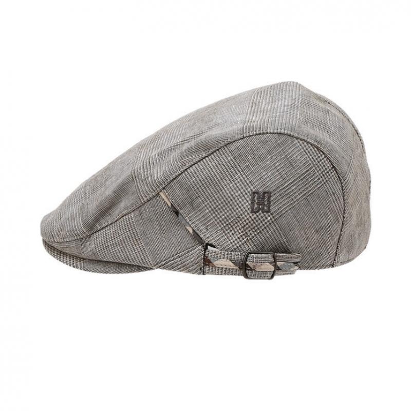 DakS Men S Brown Logo Hunting Cap Dbhe4e754w3