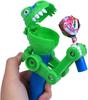 1/3/5Pcs Dinosaur Lollipop Robot Holder Creative Eat Lollipop Pop Ups Case Candy Storage Christmas Gifts For Children